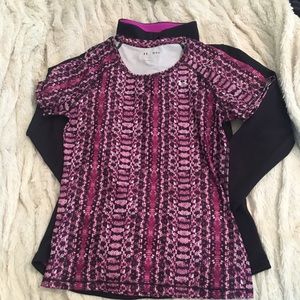 Under Armour t-shirt/pullover set